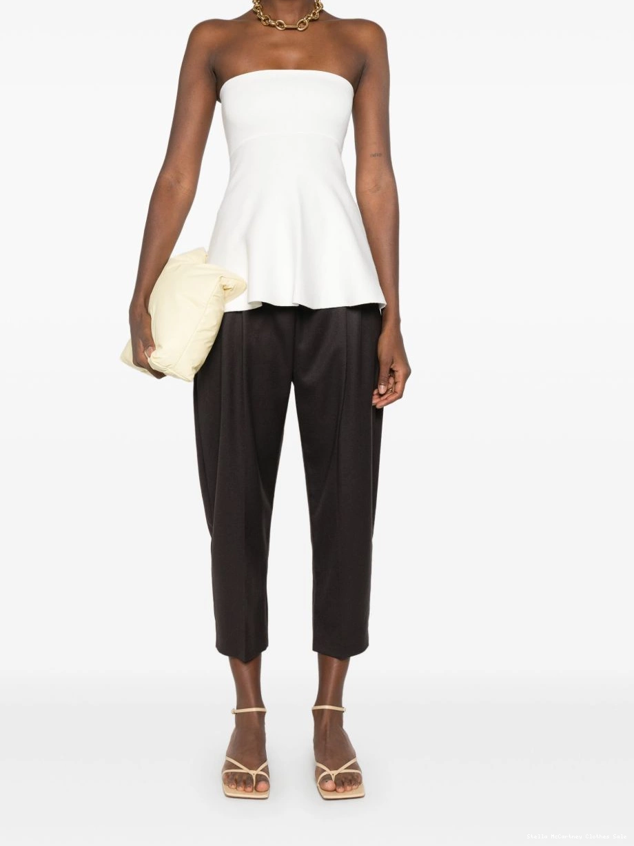 Cheap Women pleated trousers McCartney Stella wool 0821